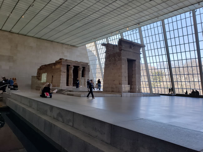 Temple of Dendur at Met Museum